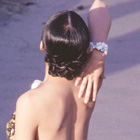 Bare Back on Beach